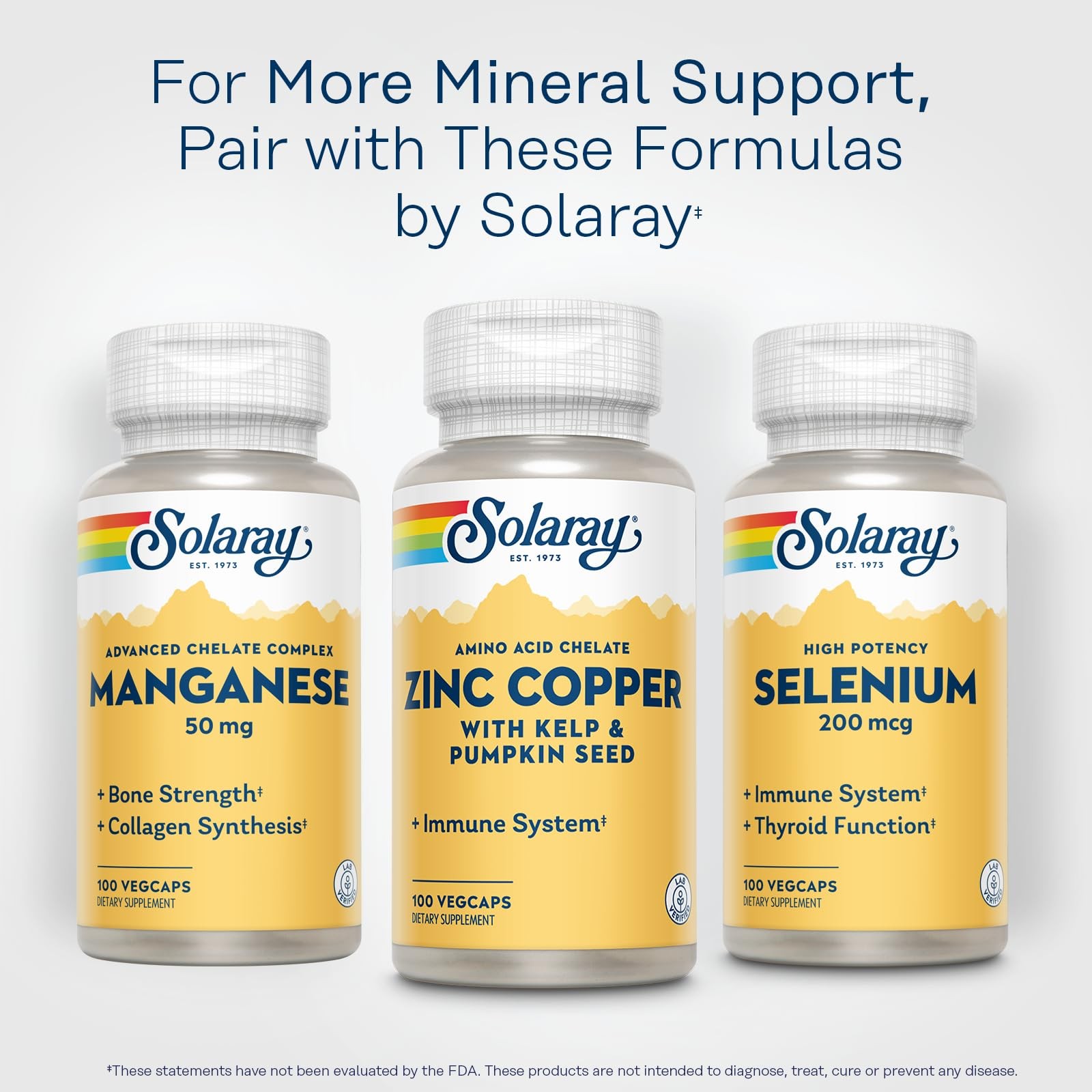 Zinc Copper Amino Acid Chelate – Immune Support Supplement w/Chelated Zinc 50mg
