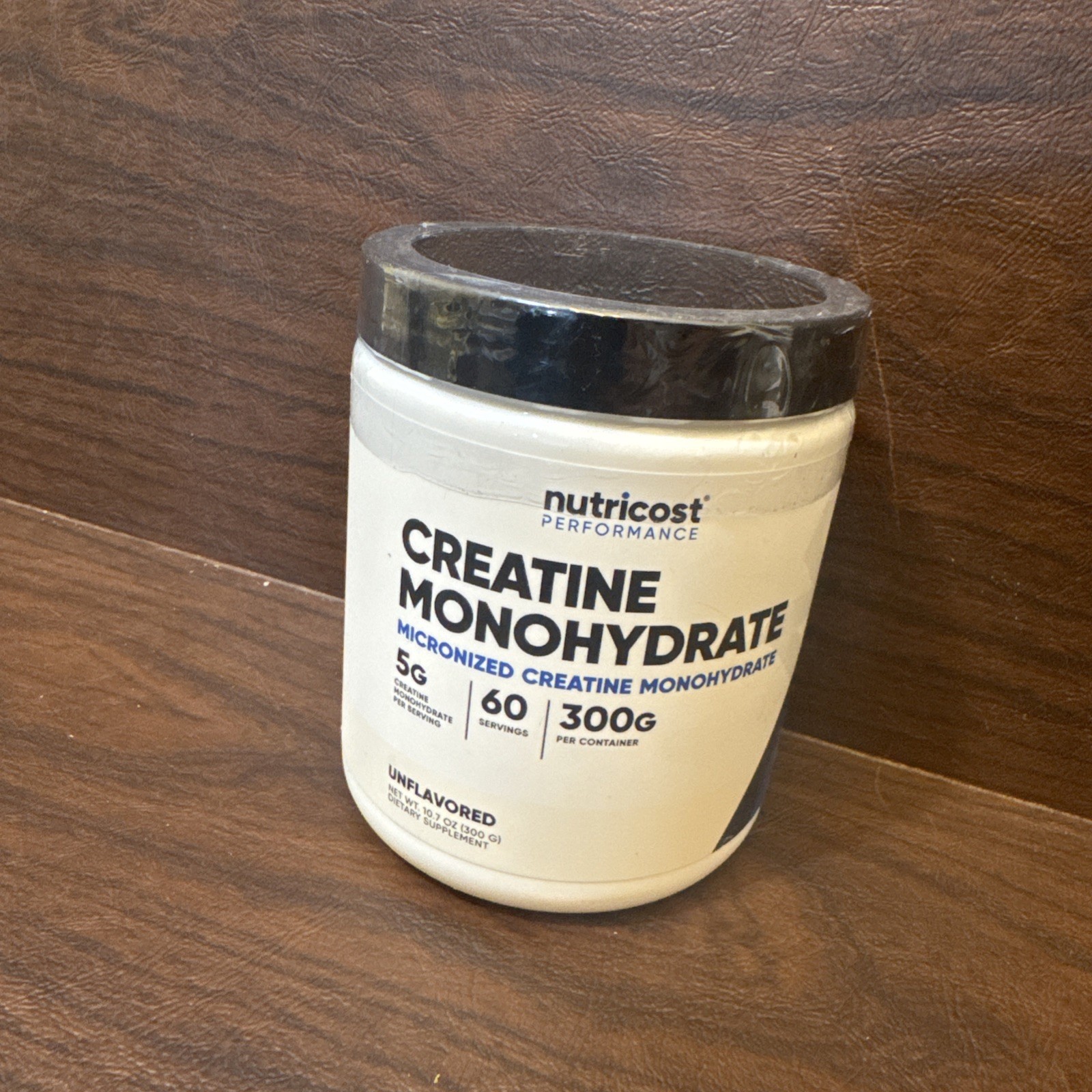 Nutricost Creatine Monohydrate Micronized Powder 300G, 60 Servings, 10.7Oz