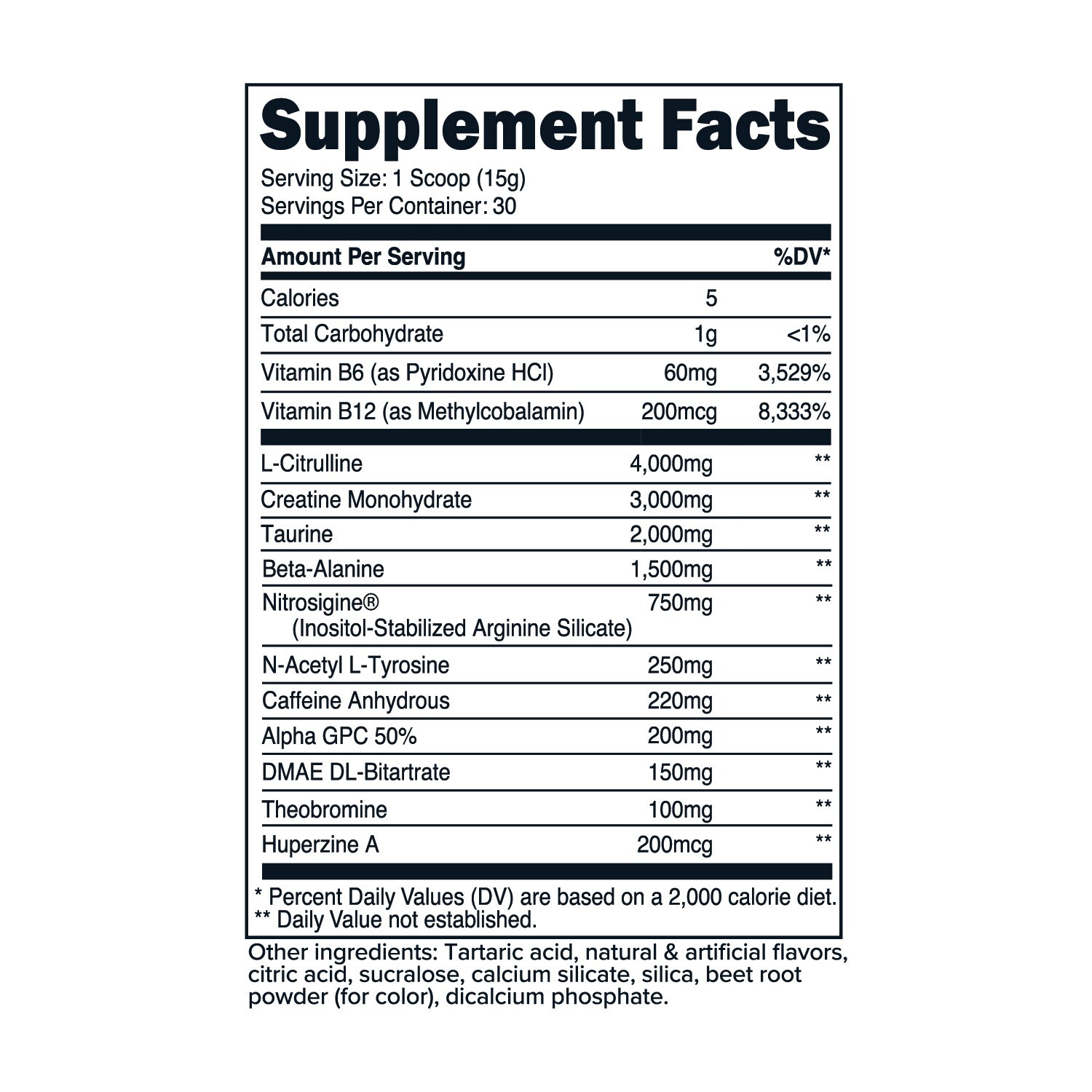 Primaforce Pre-Workout Complex Powder (30 Servings) – Watermelon Candy Flavor