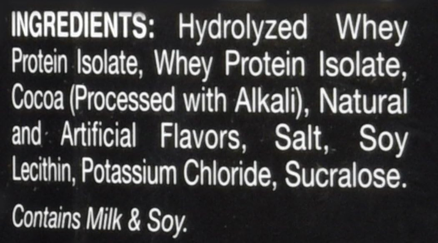 ISO100 Hydrolyzed Protein Powder, 100% Whey Isolate Protein, 25G of Protein, …