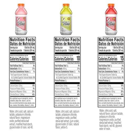 Hydration Drink: Strawberry Kiwi, Lemon Lime, Fruit Punch