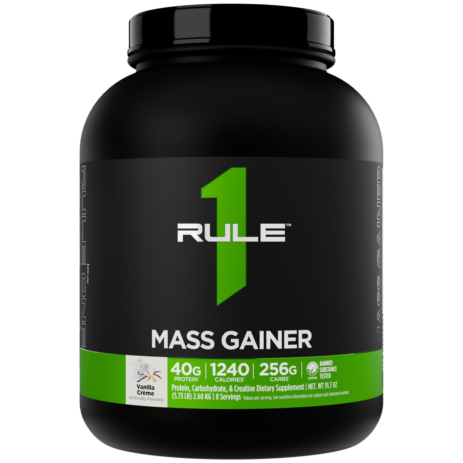 Rule 1 Proteins Mass Gainer HighCalorie Weight Gain Formula with 1,220+ Calo…