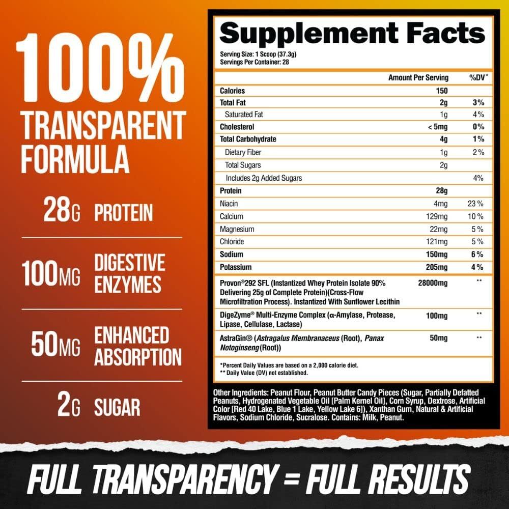 Alpha Lion Superhuman Protein 100% Premium Whey Isolate 28 Servings 5 Flavors