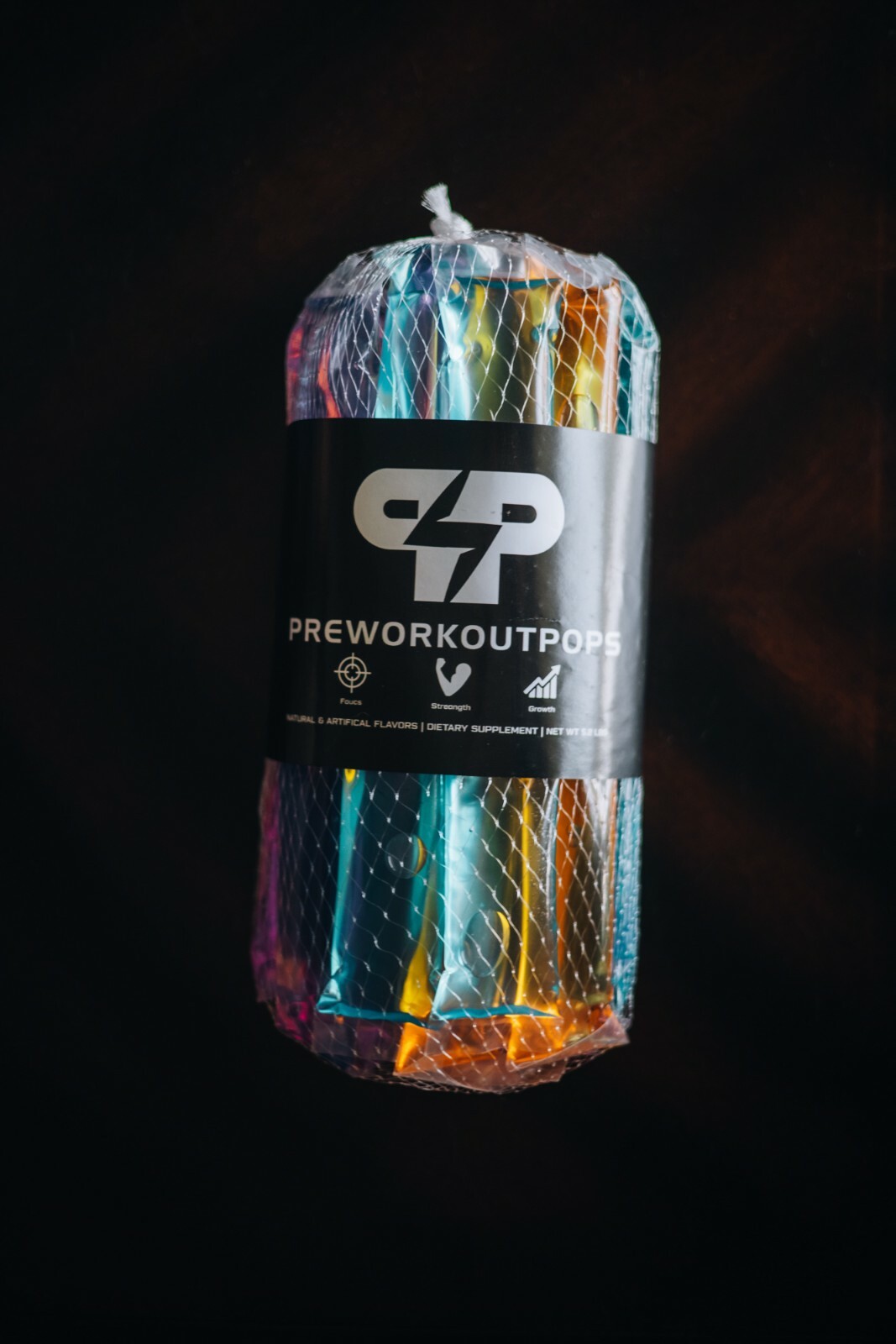 Pre Workout Popsicle Variety pack, A Popsicle with 200mg of Caffeine, 4 Flavors