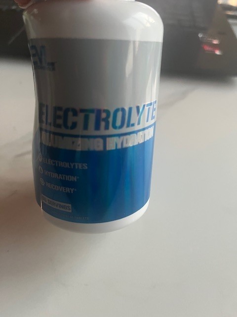 EVLution Nutrition Electrolyte Volumizing Hydration Tablets 60 Servings 10/25