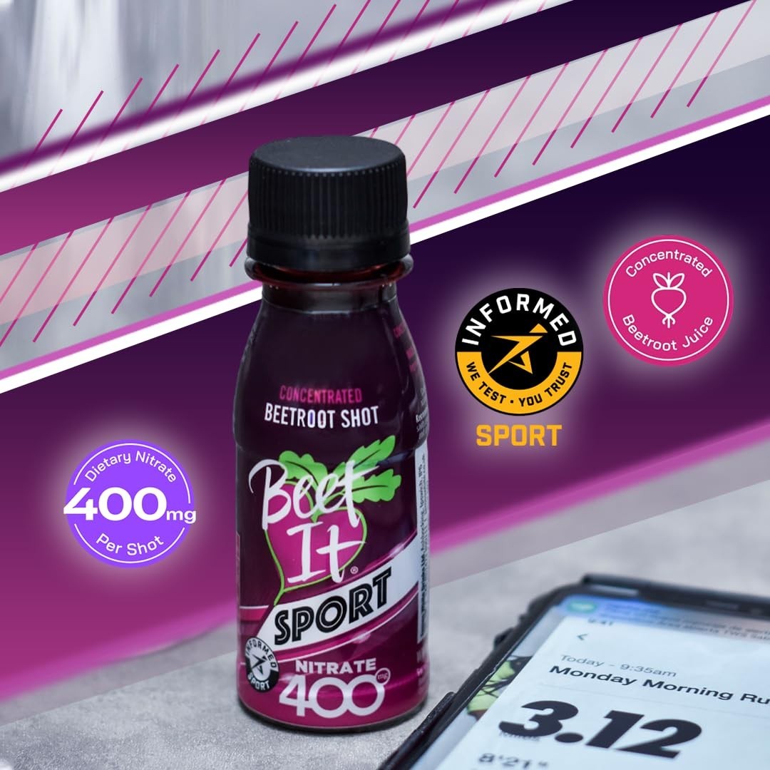 Sport Pro-Elite Shot, 15 Shots, 400mg Dietary Beet Nitrates, Non-GMO Certifie…