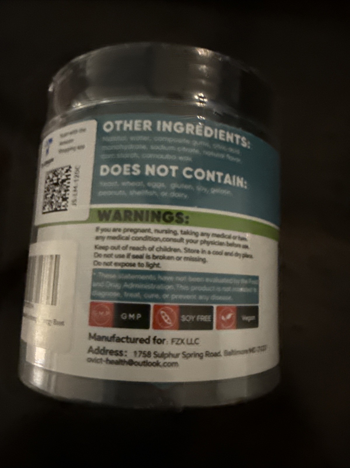 Creatine Monohydrate 120 Blueberry Flavor Gummies -4 per serving EXP 1/28 NEW
