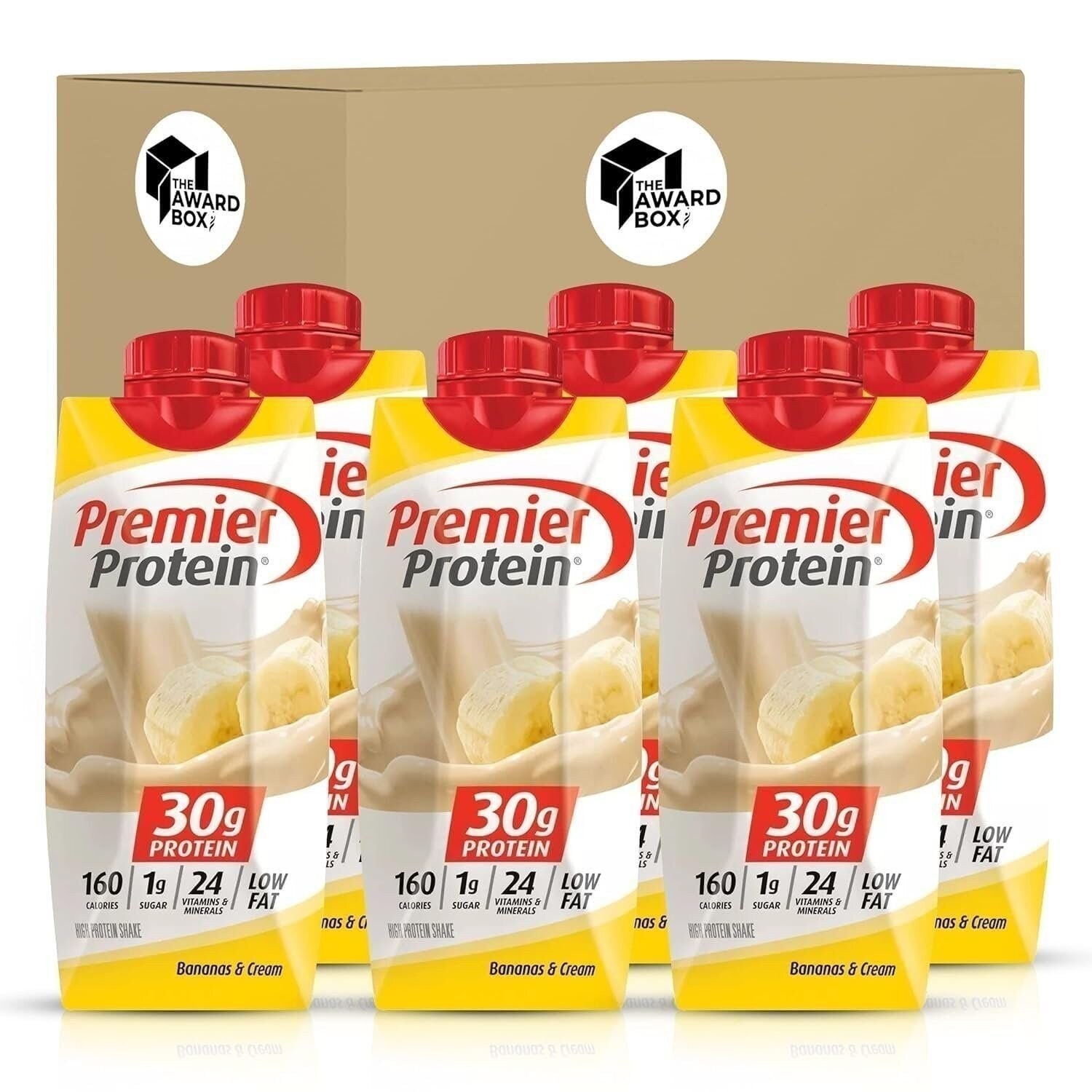 Premier Protein Shakes 6 Bottles Variety Pack in The Award Box Packaging 11…