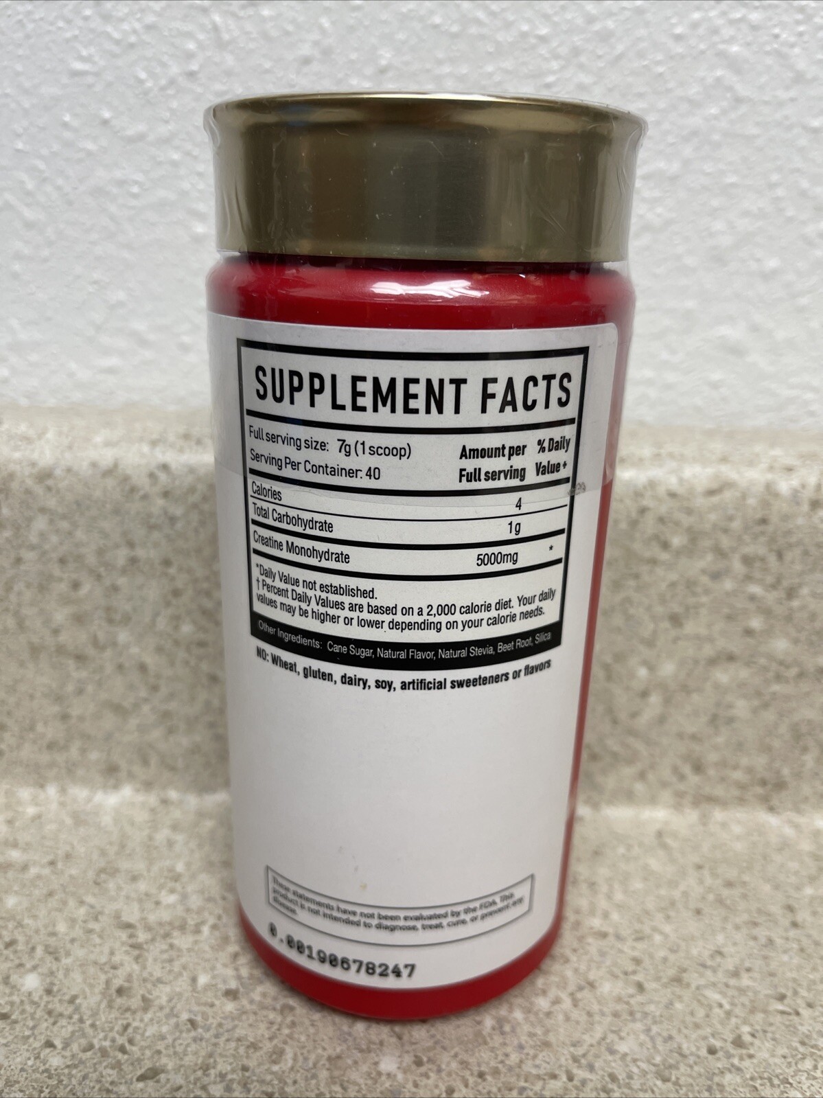 4 Gauge Creatine Monohydrate Fruit Blast 280 Grams By 4 Gauge