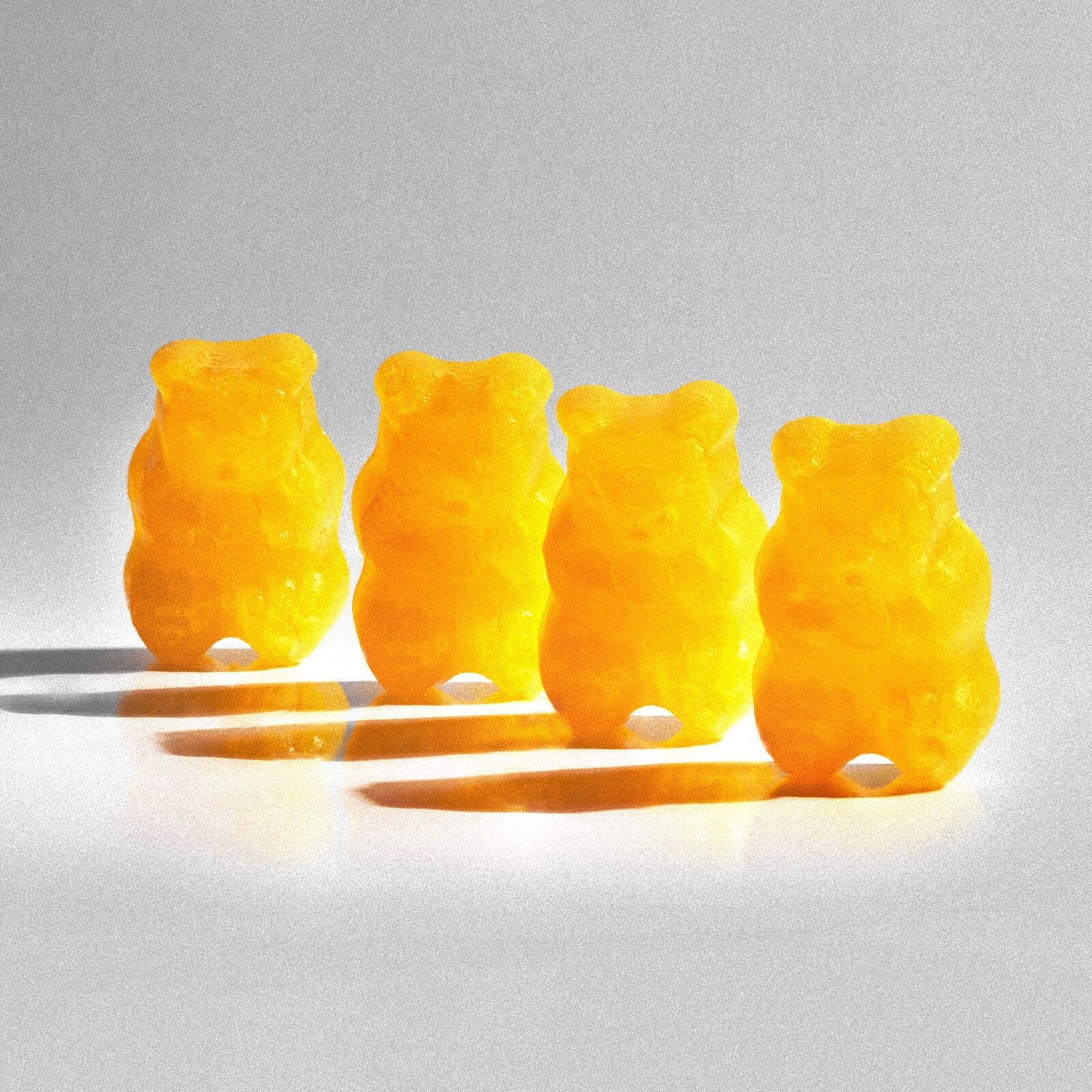 Creatine Gummies Chewable Creatine 1,250mg per Gummy – Natural Pineapple Flavor