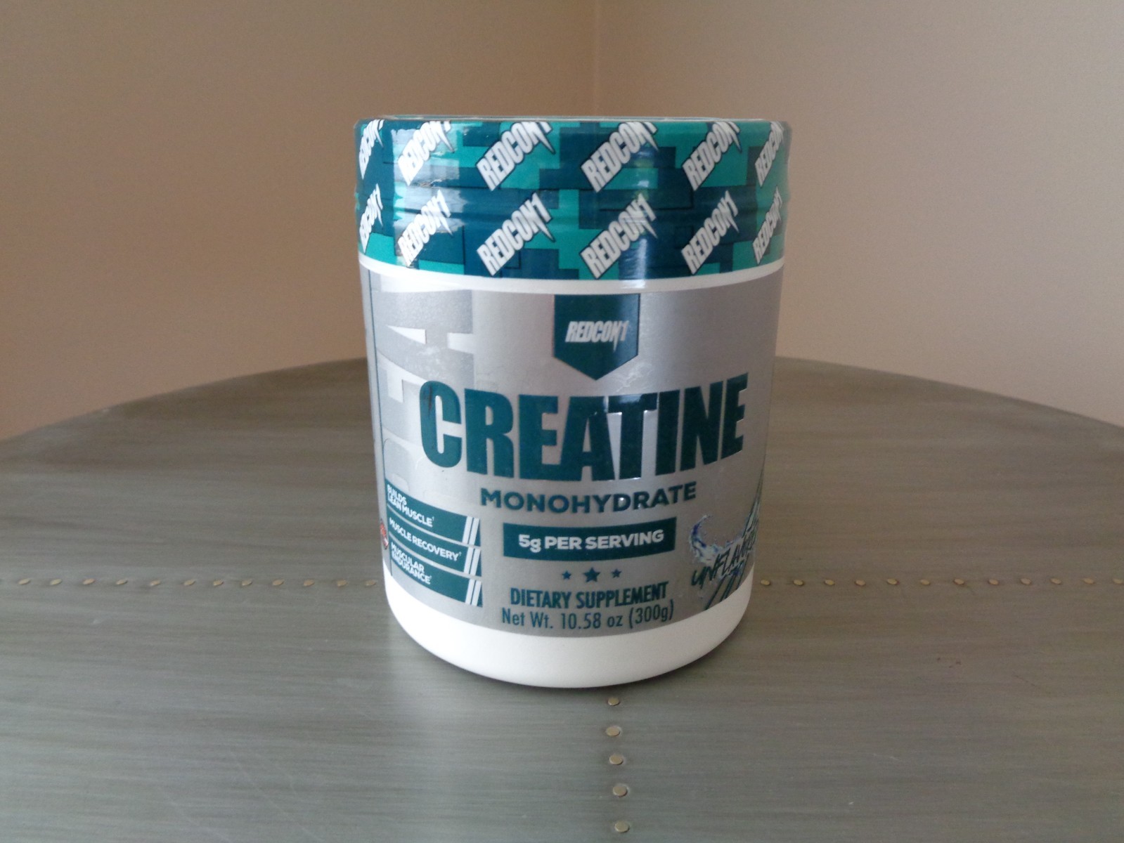 REDCON1 Creatine Monohydrate Powder 10.58 oz (300 g) Unflavored Exp 7/2027 NEW