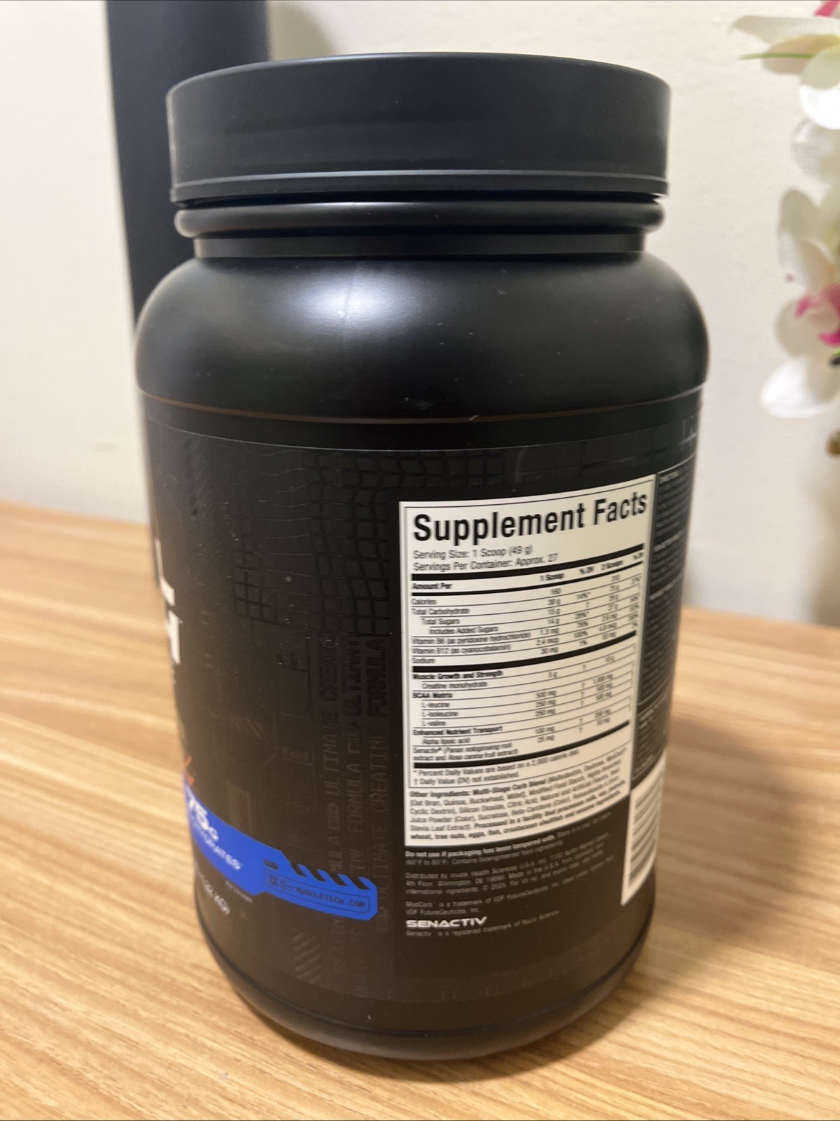 Muscletech Cell Tech Creatine Dietary Supplement 6lbs Fruit Punch Exp: 4/2028