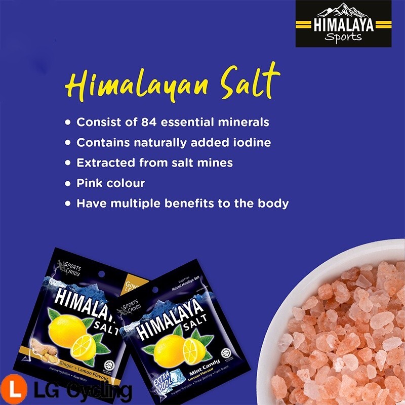 Himalaya Salt Sport Candy 1Box (15g x 12 Sachet)