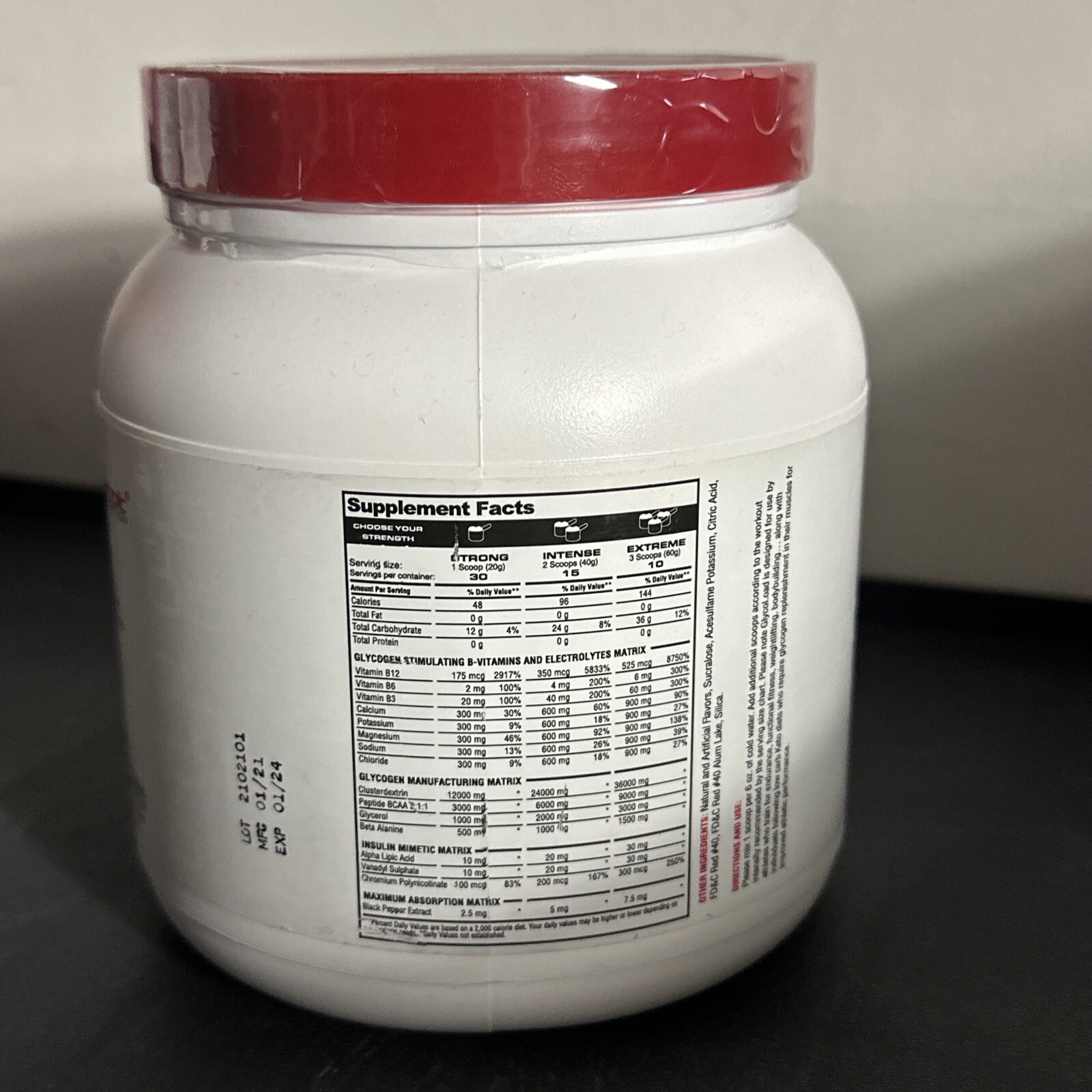 GlycoLoad, Fruit Punch , 600 g Read Description!