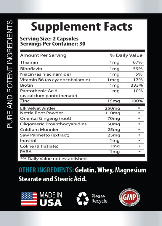 Deer antler velvet extract – ELK VELVET ANTLER 550mg – immune support mix – 1Bot