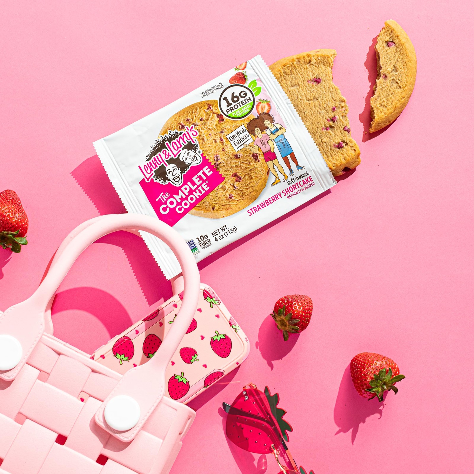 Lenny & Larry’S Lenny Larrys Protein Cookie Strawberry Shortcake High Protein