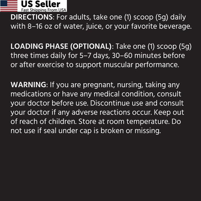 ML Naturals Micronized Creatine Monohydrate 5g (Per Serving) 500g (Pack of 1)