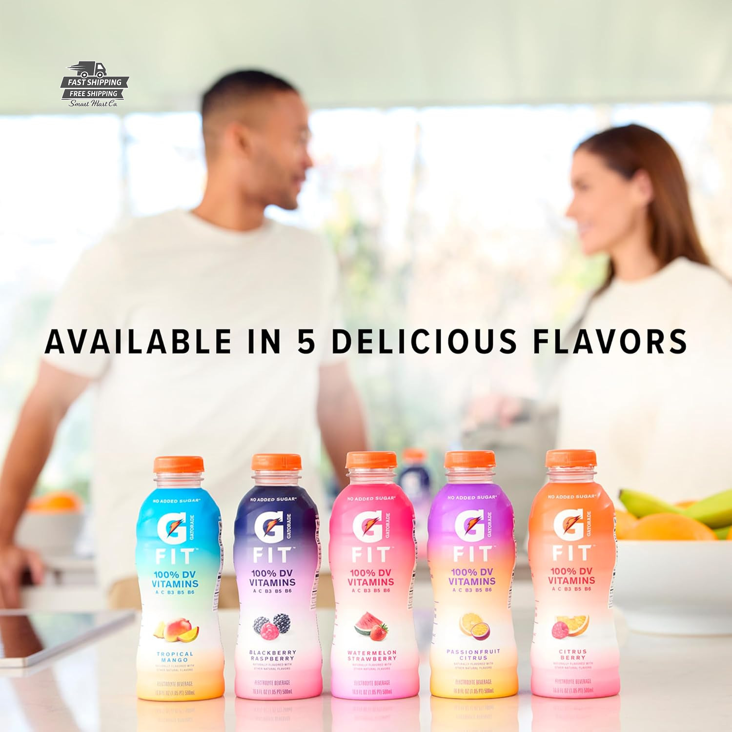 Gatorade Fit Electrolyte Drink Variety Pack 16.9 oz 12 Bottles