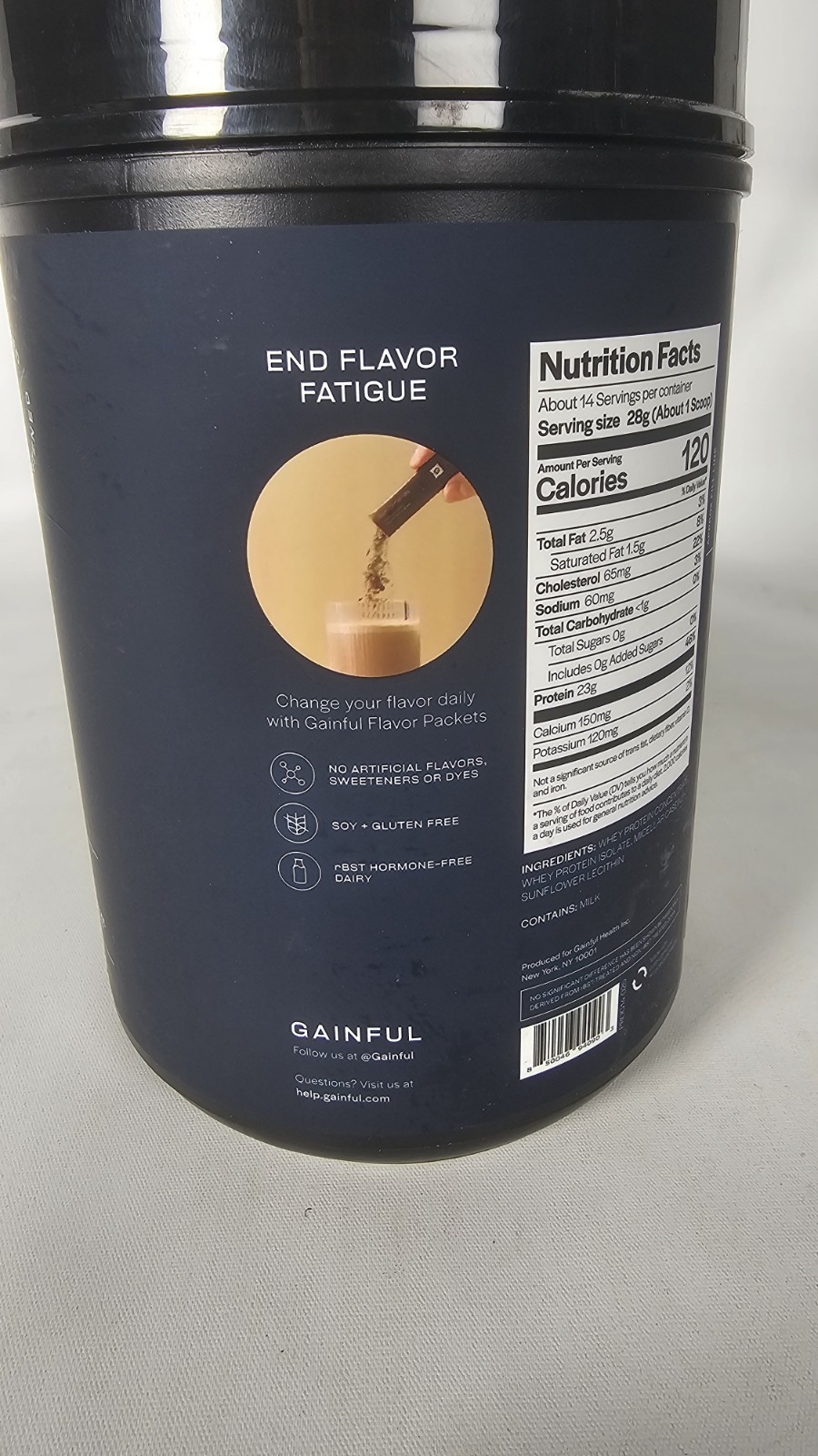 Everyday Whey Protein Powder, 14 Servings/13.9 oz, Unflavored, Exp. 6/2027
