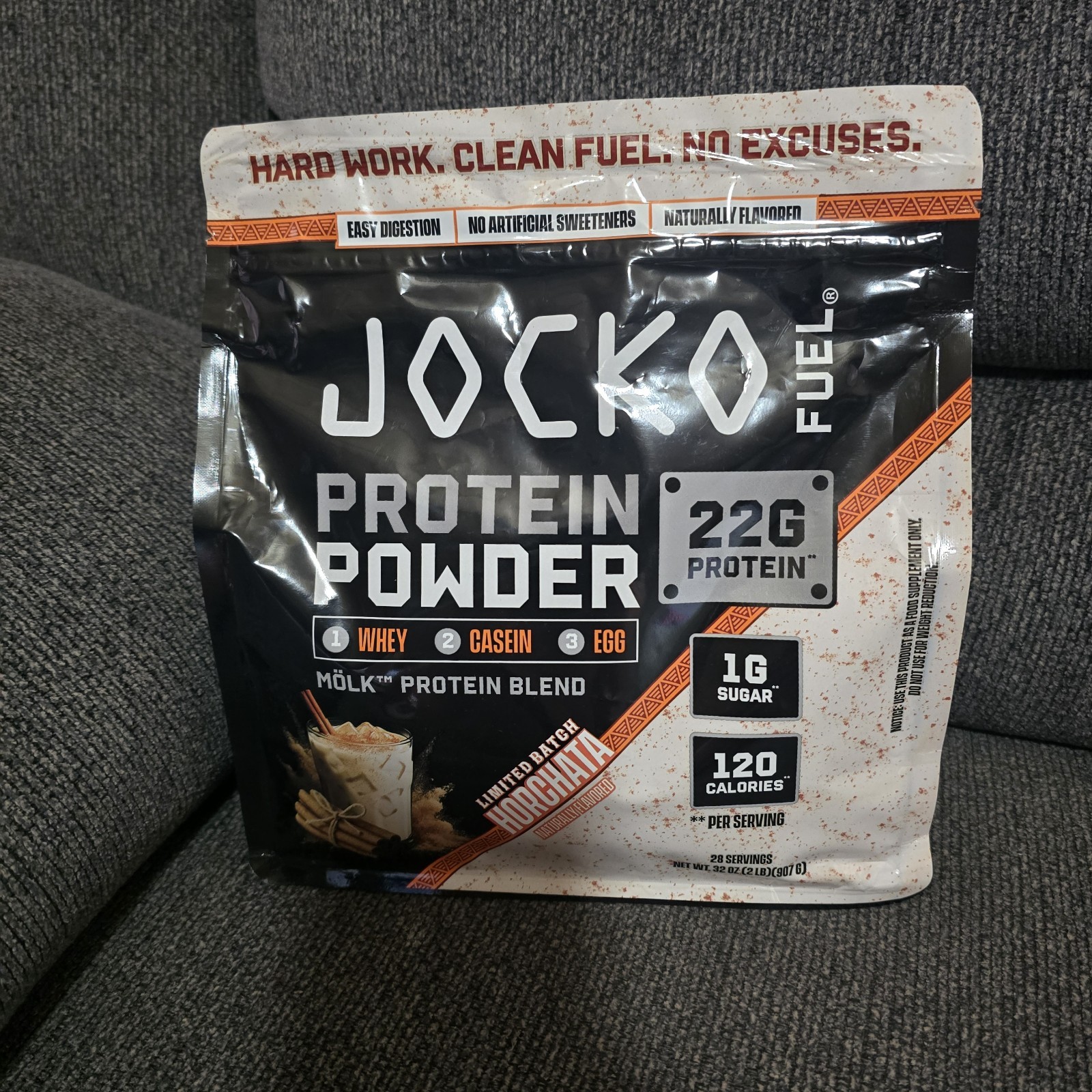 Jocko Fuel Mölk Horchata Protein Powder 22g 28 Servings 2lb Limited Batch Gym 🏋