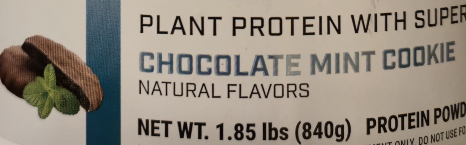 1st Phorm VEGAN POWER PRO PROTEIN 2 lb (30 Serv) Natural Choc Mint BEST BY 11/26