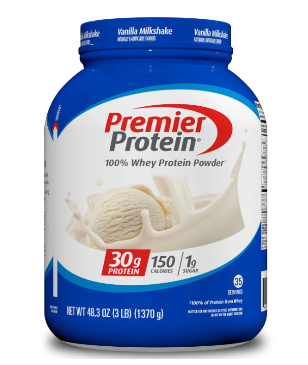 Premier Protein 30g High Protein Powder, Vanilla Milkshake