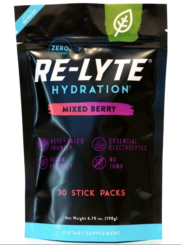 Re-Lyte Hydration Electrolyte Mix (Mixed Berry) 30 Stick Pack