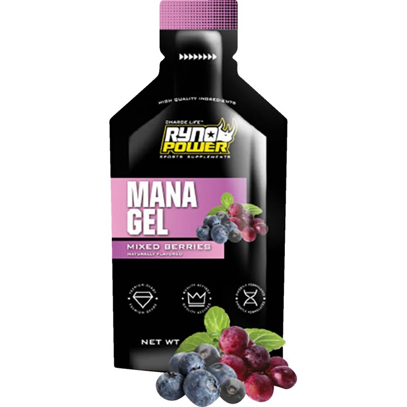 Ryno Power Mana Performance Gel Mixed Berries Single Serving