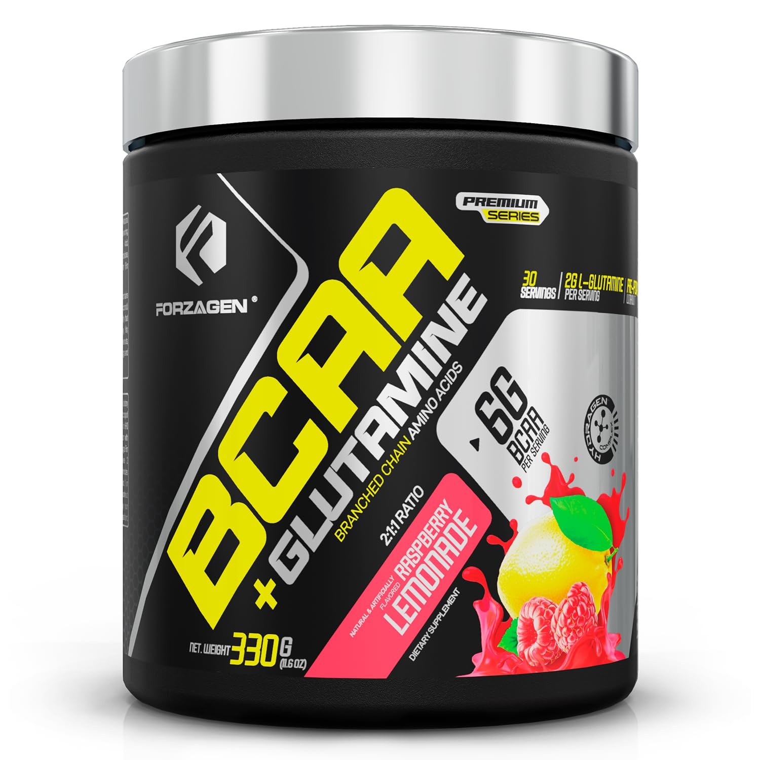 Forzagen BCAAS Amino Acids Powder with Glutamine BCAA Powder, Branched Chain …