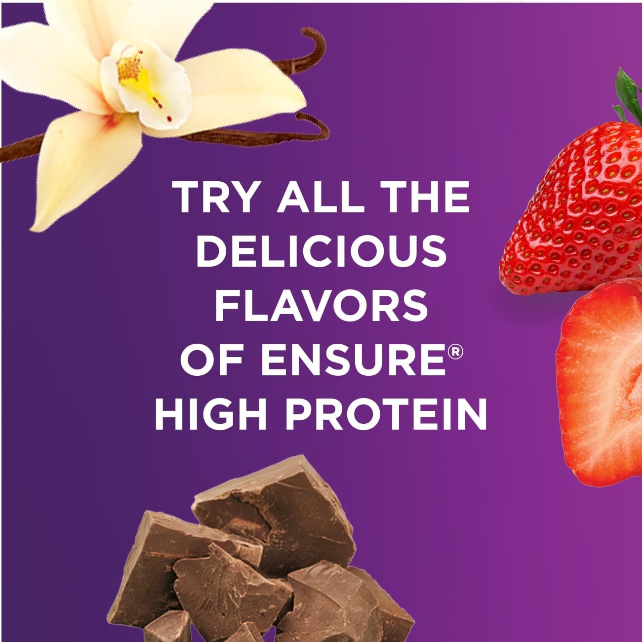 Ensure High Protein Strawberry Nutrition Shake, Ready to 8 Fl Oz (Pack of 24)