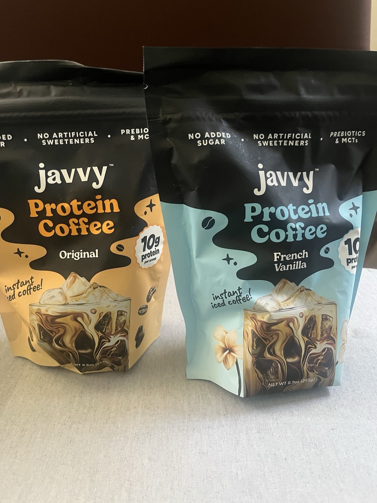 (2) Variety Javvy Vanilla & Original Protein & Instant Iced Coffees ☕️