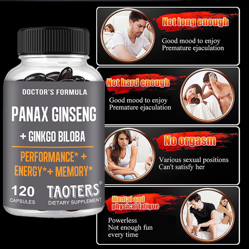 American Ginseng Ginkgo Supplement – Energy, Memory, Muscle Growth