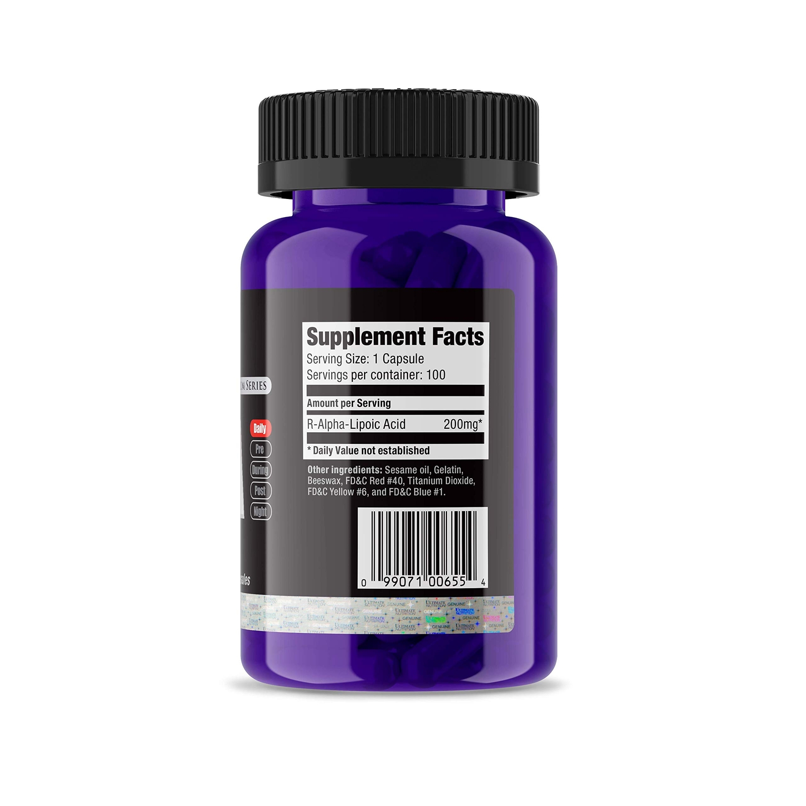 Ultimate Nutrition R-ALA Softgels 100 Gels