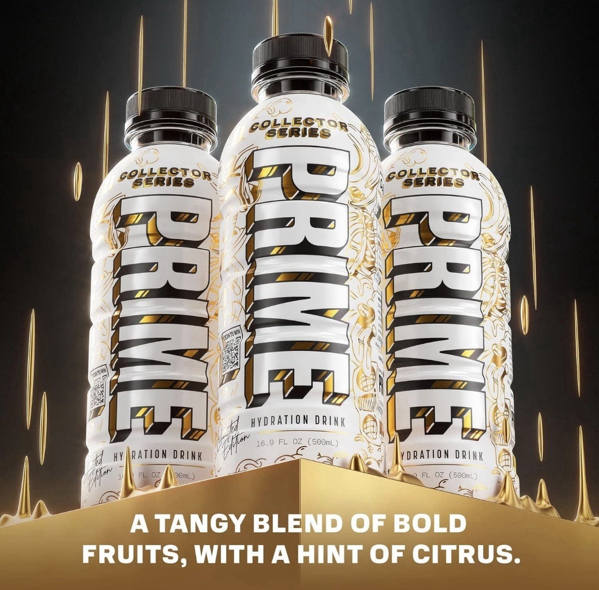PRIME Hydration – Electrolyte Sports Drink – Collector Series (12 Bottles) NEW