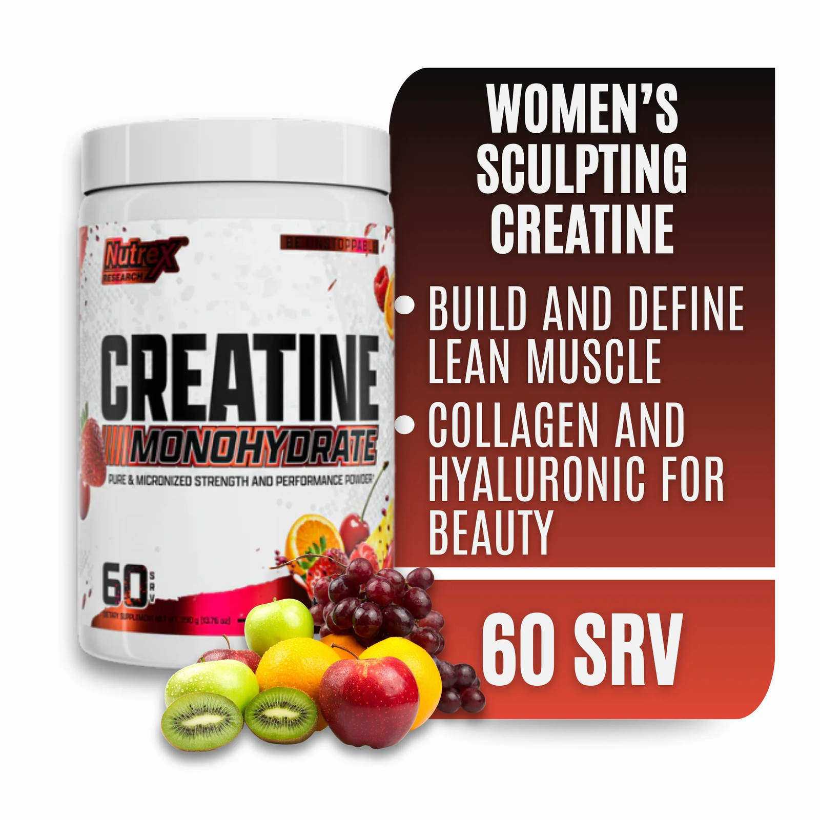 Flavored Creatine Powder- 5G Creatine, Mixes Easily – Supports Energy, Muscle Gr