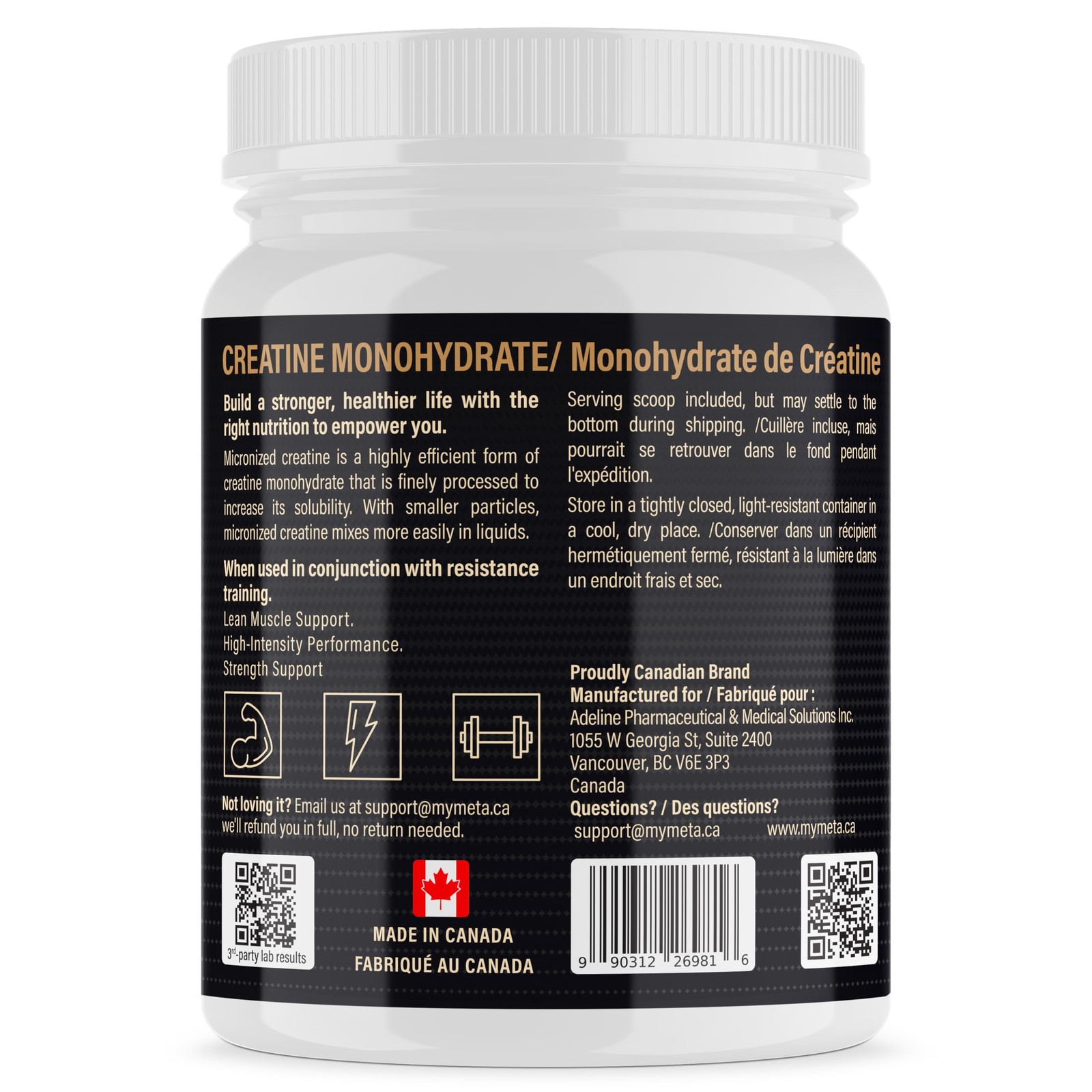 METALIFE 100% Pure Creatine Monohydrate Powder 200 2.2 Pound (Pack of 1)