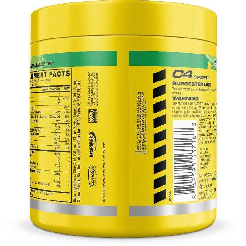 Sport Pre-Workout Powder – Jolly Rancher Green Apple – 20 Servings