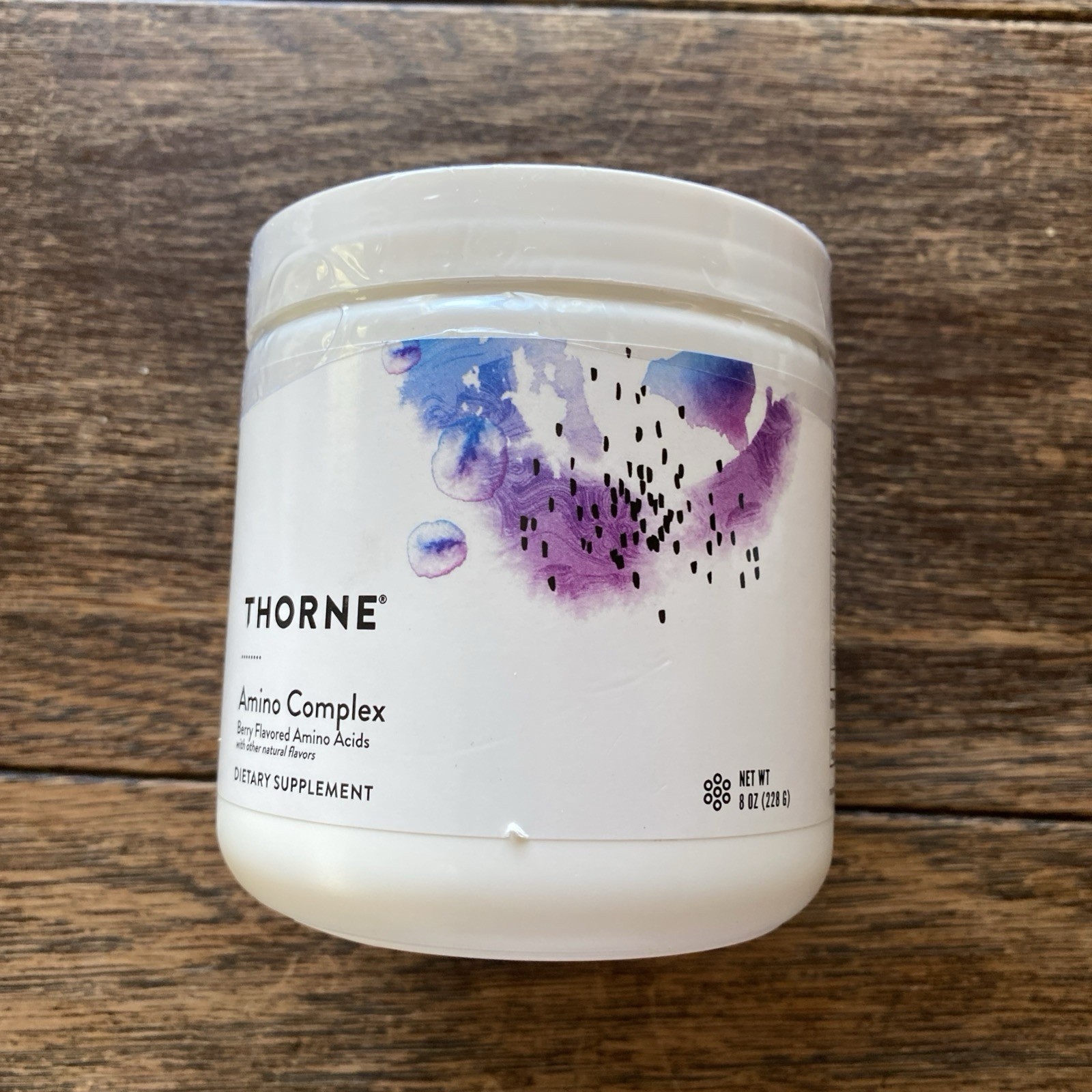 Thorne Amino Complex Clinically Validated EAA BCAA 8oz Powder Pre Post Workout