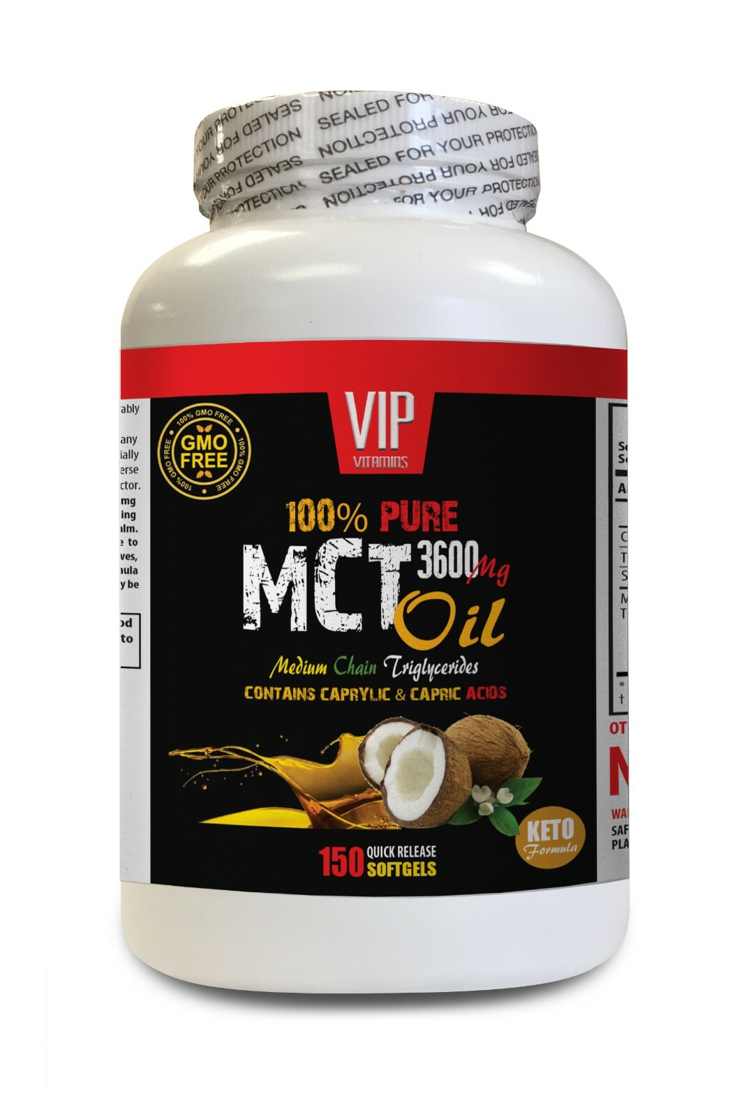 immune system makeover – MCT OIL – brain health supplement 1B