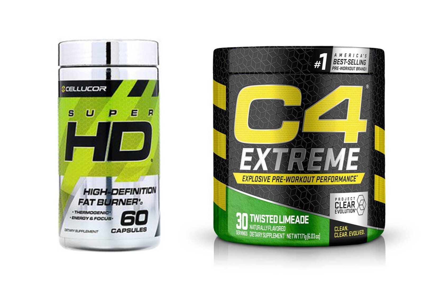 Cellucor C4 Original Pre Workout Powder – 60 Servings Fruit Punch