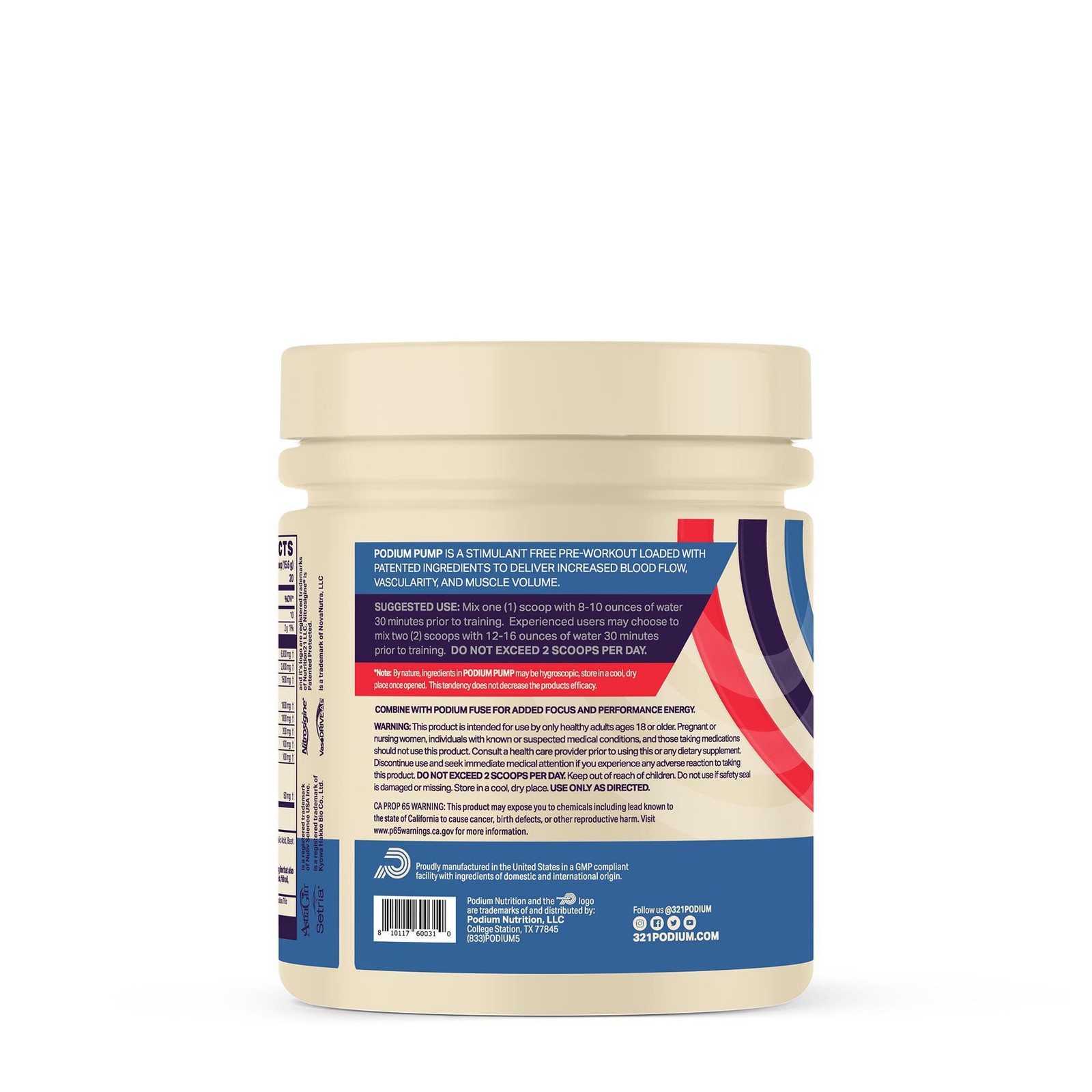 PUMP Non-Stim Pre – Watermelon Mint (40 Servings)