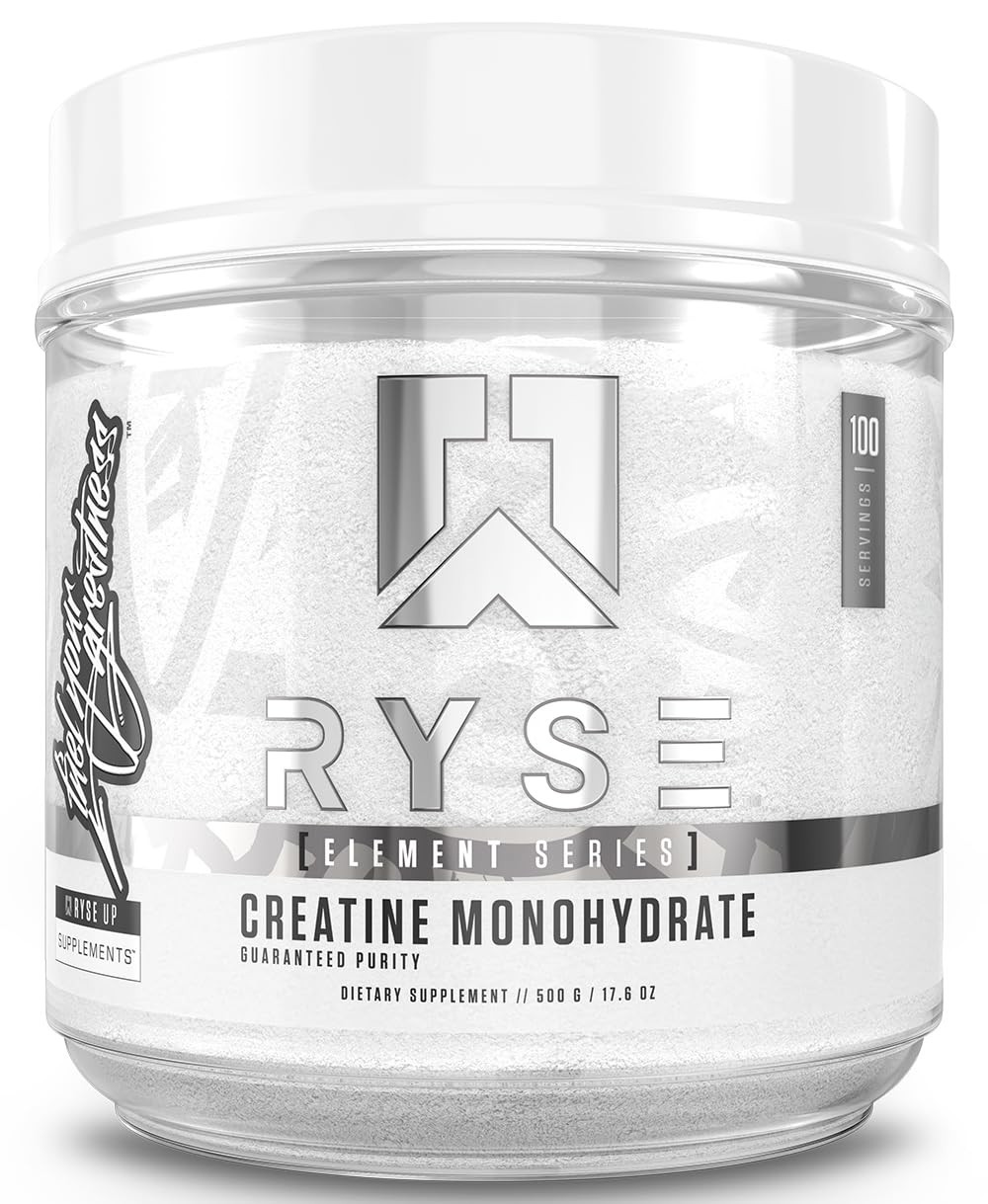 Unflavored Creatine Monohydrate Powder – 100 Servings for Muscle Growth, Strengt