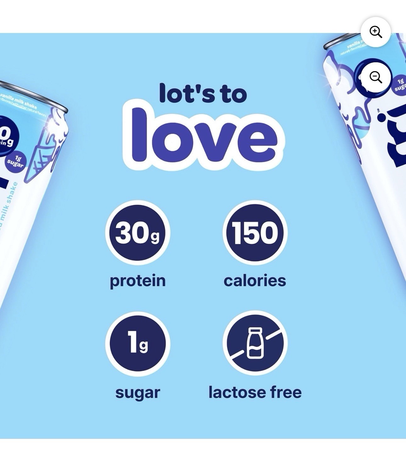 nurri Ultra-Filtered Vanilla Milk Shake 30g Protein Lactose-Free 12pk 11oz