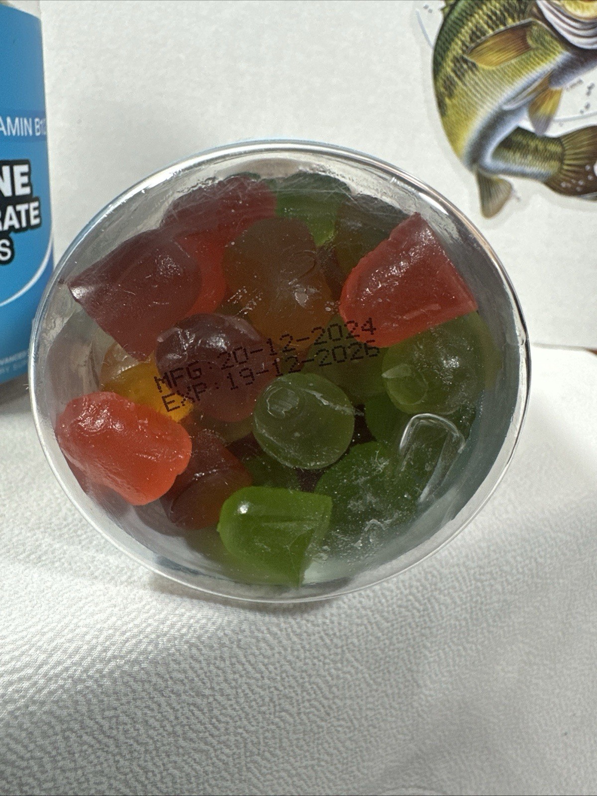 Creatine Monohydrate Gummies w/B12 & L-Taurine, 2 x 80 Gummy Ex: 12/26