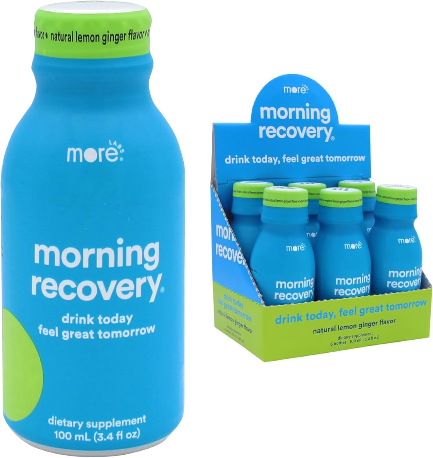 Hydrating Milk Thistle Drink for Hangover Relief – Pack of 6