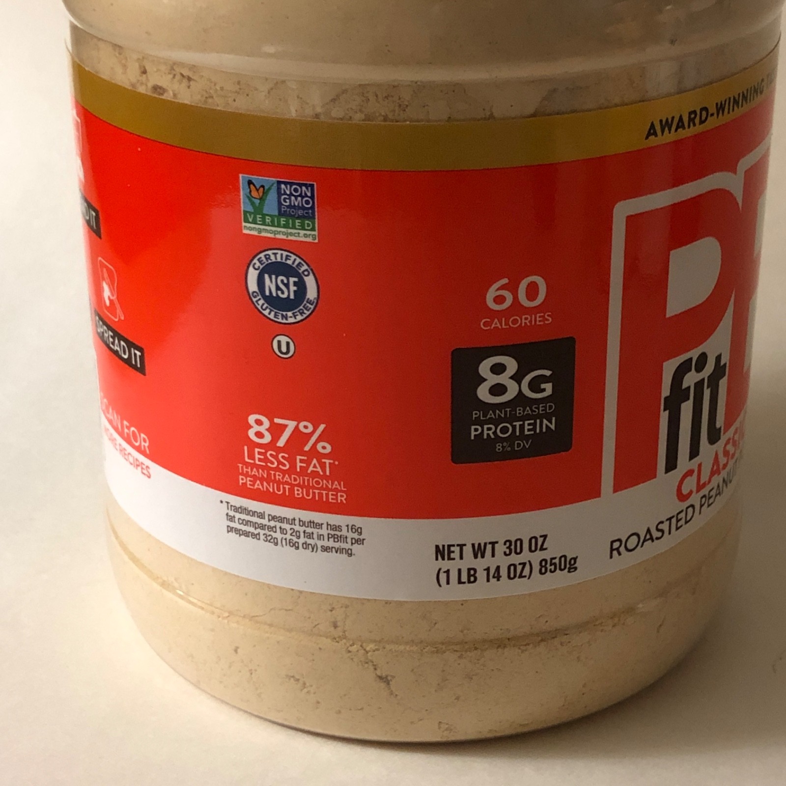 PB2 Organic Powdered Peanut Butter — 30 Oz