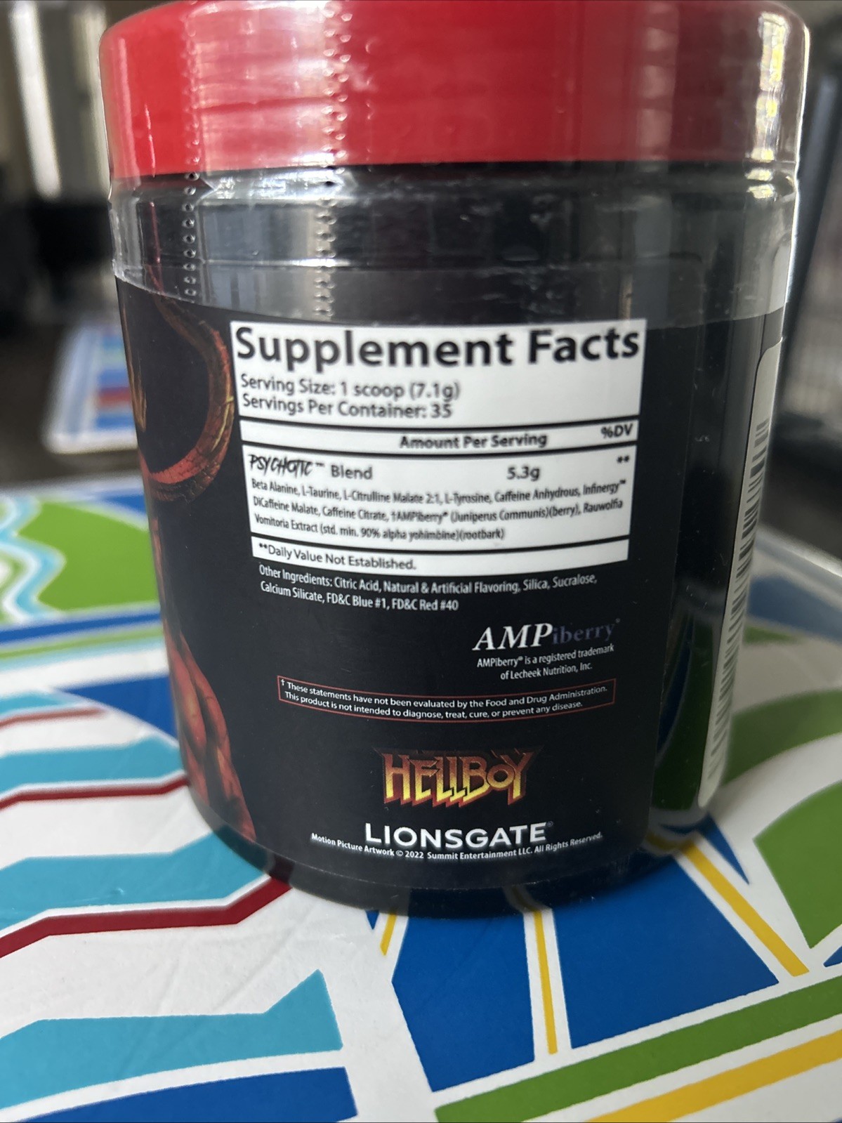 Insane Labz Saw Pre-Workout 35 Servings Grape Flavor