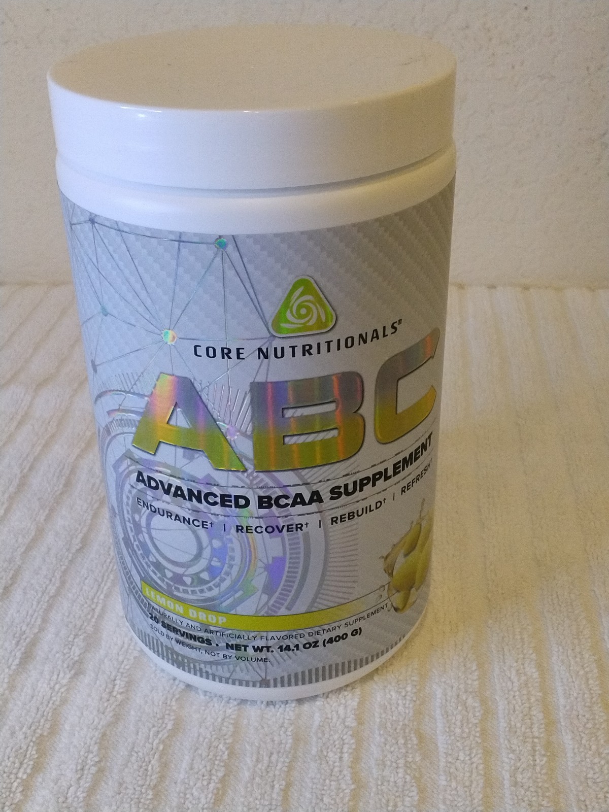 Core Nutritionals Platinum ABC Advanced BCAA Supplement Lemon Drop BBD 06/28