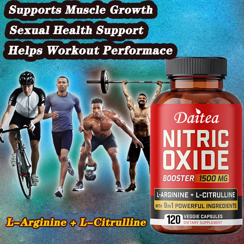 Nitric Oxide 1500MG – Natural Muscle Recovery – Nitric Oxide Production