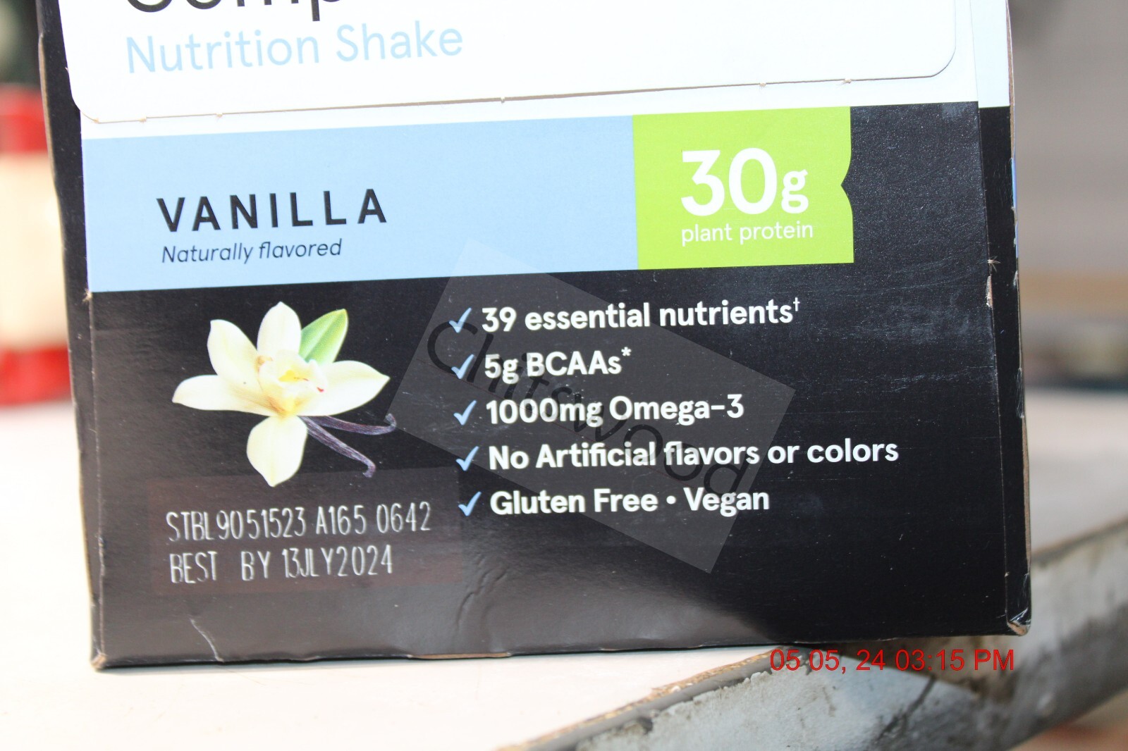 Soylent Complete Protein Shake – Vanilla – 4pk/11 fl oz Exp. 7/13/24